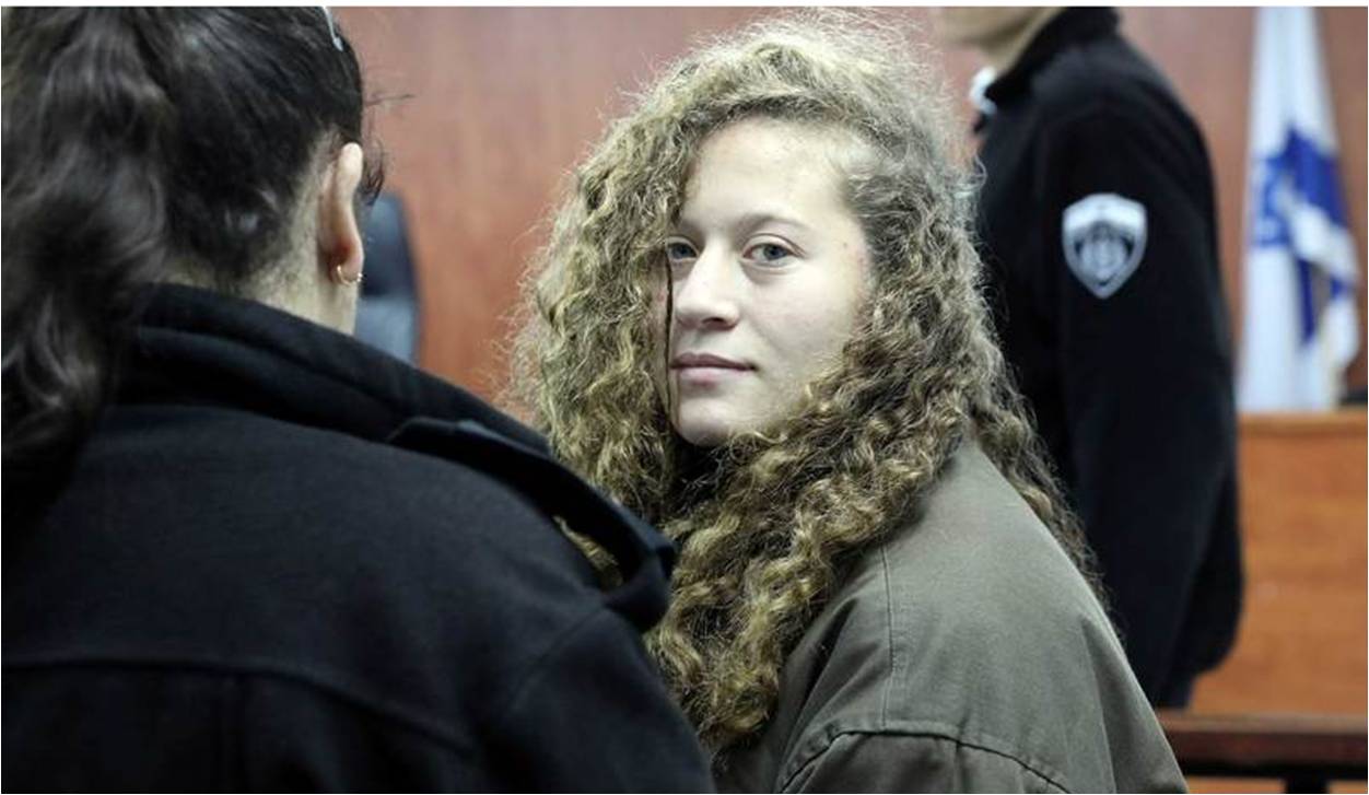 How a 16 year-old Palestinian girl became a worldwide icon